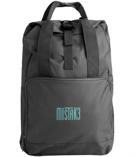 The Mistake Maker Backpack - Black/Teal