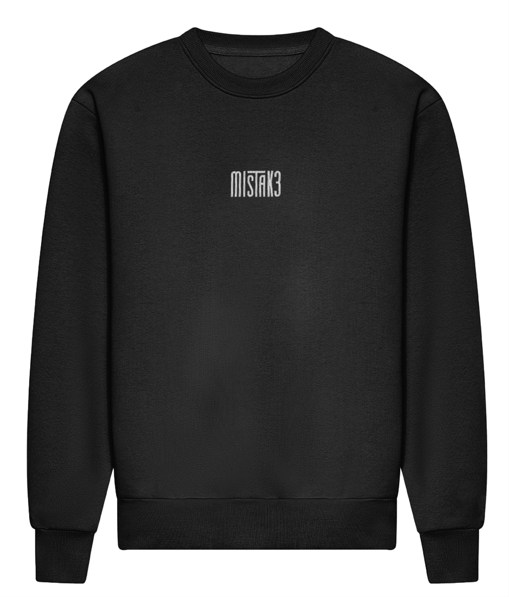 Cow Sweatshirt - Black