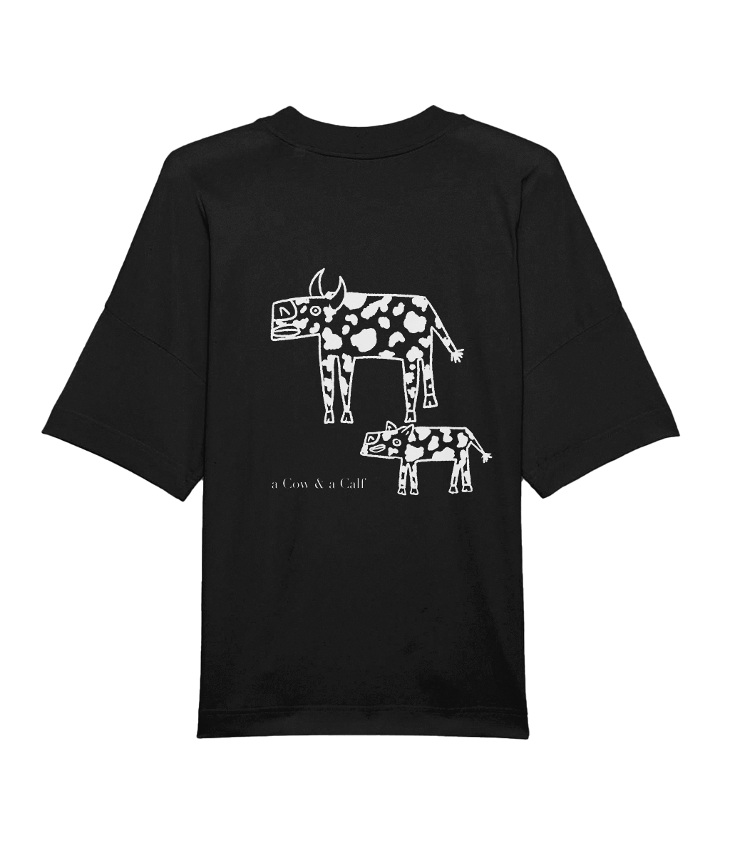 Cow Tee - Black